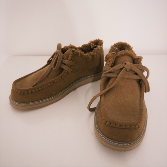 NWT Zara little boy size 3 fur-lined winter shoes - Picture 2 of 7